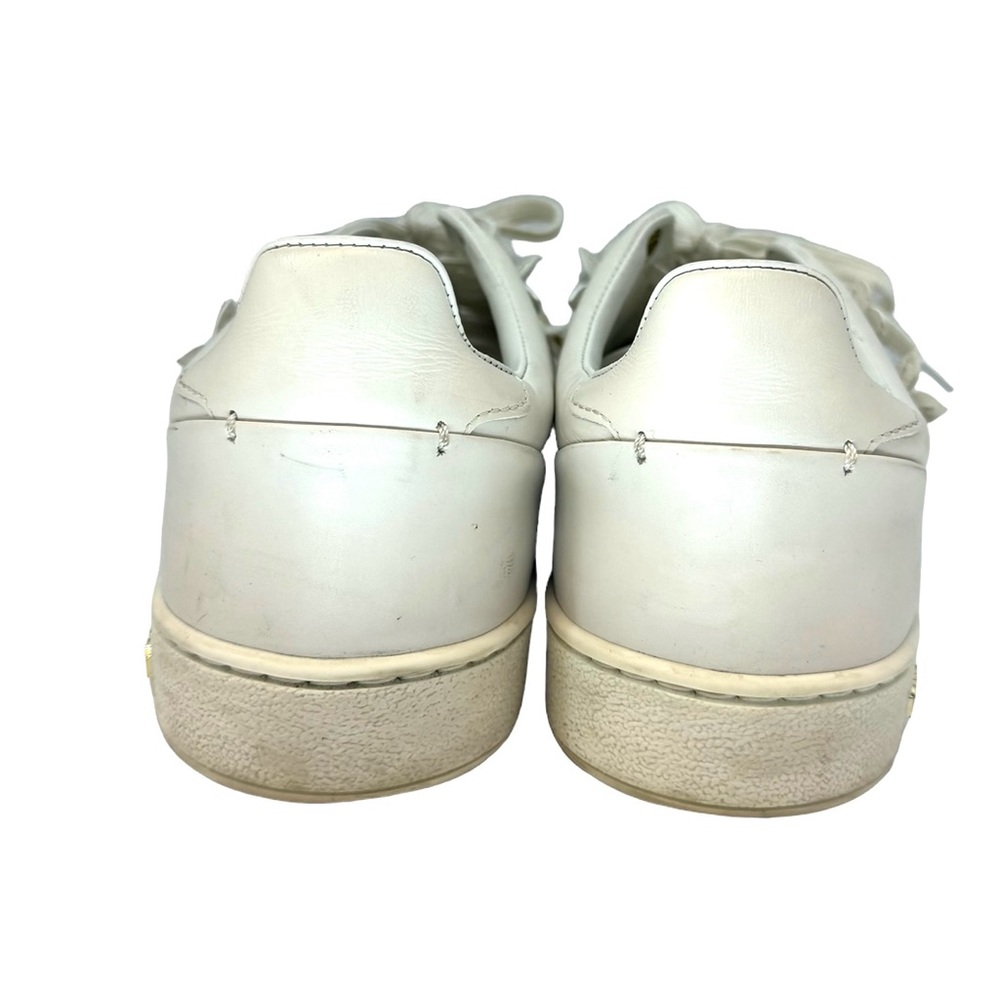 Auth Louis Vuitton Frontrow Blooming Blossom Floral Sneakers 37 7 - Picture 2 of 9